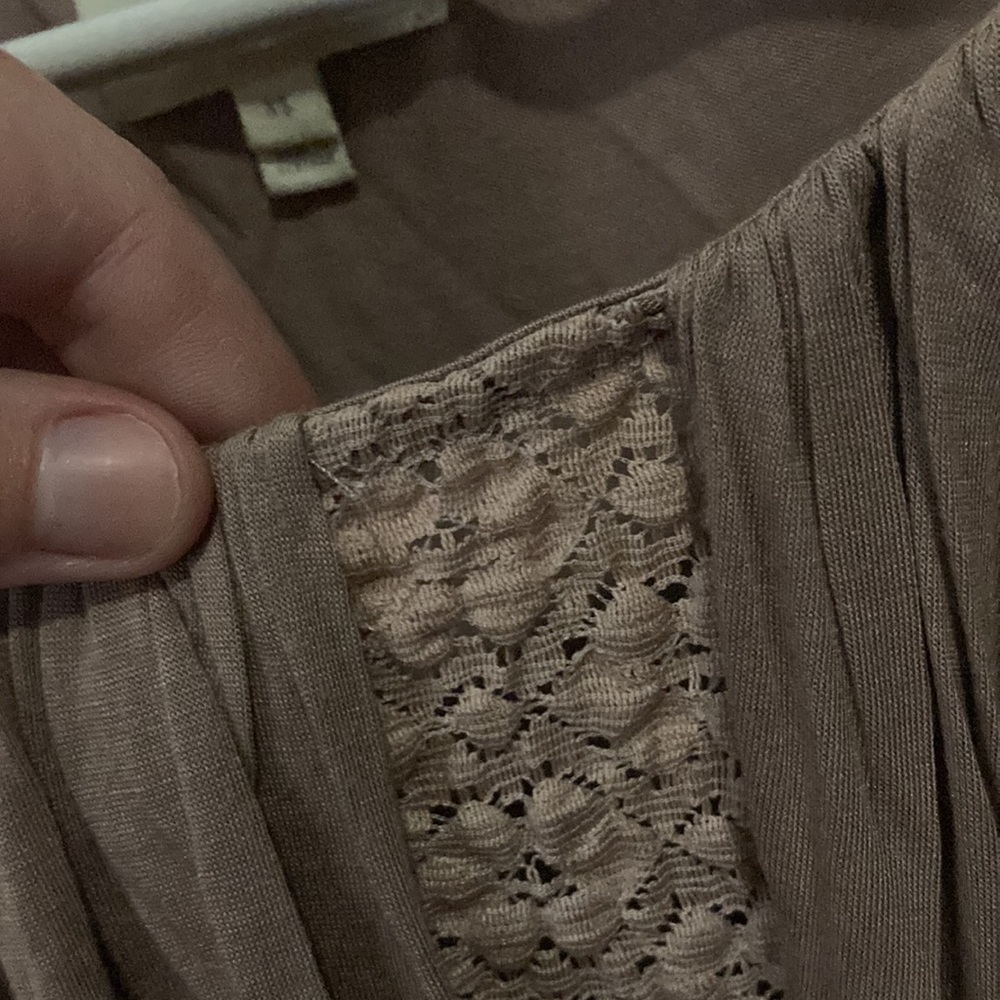 CLOSET CLEAR OUT SALE - Deletta by Anthropologie sleeveless layered blouse XS - Picture 2 of 4